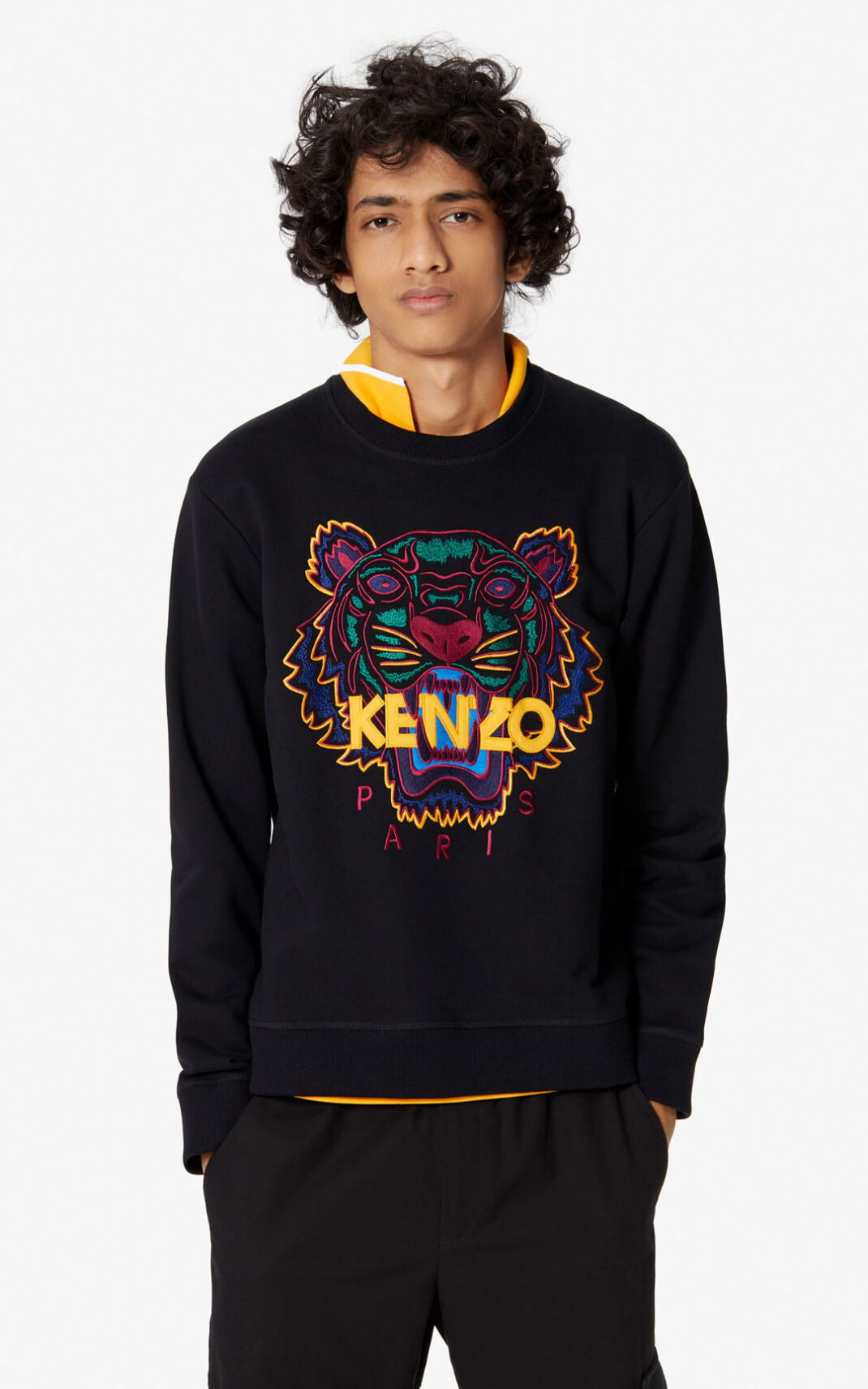 Sudadera Kenzo Tiger Hombre Negras - SKU.2135642